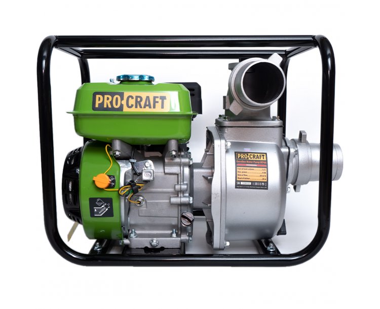 PROCRAFT WP60 Моторна помпа за вода 3 цола, дебит 60000 л./час