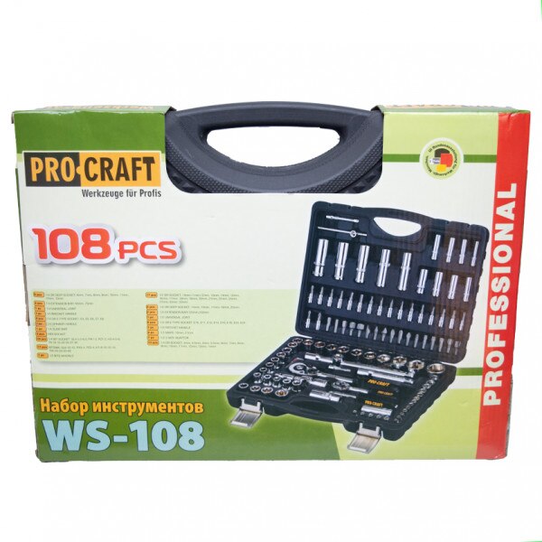 PROCRAFT WS – 108 Гедоре PROCRAFT (108 ЧАСТИ)