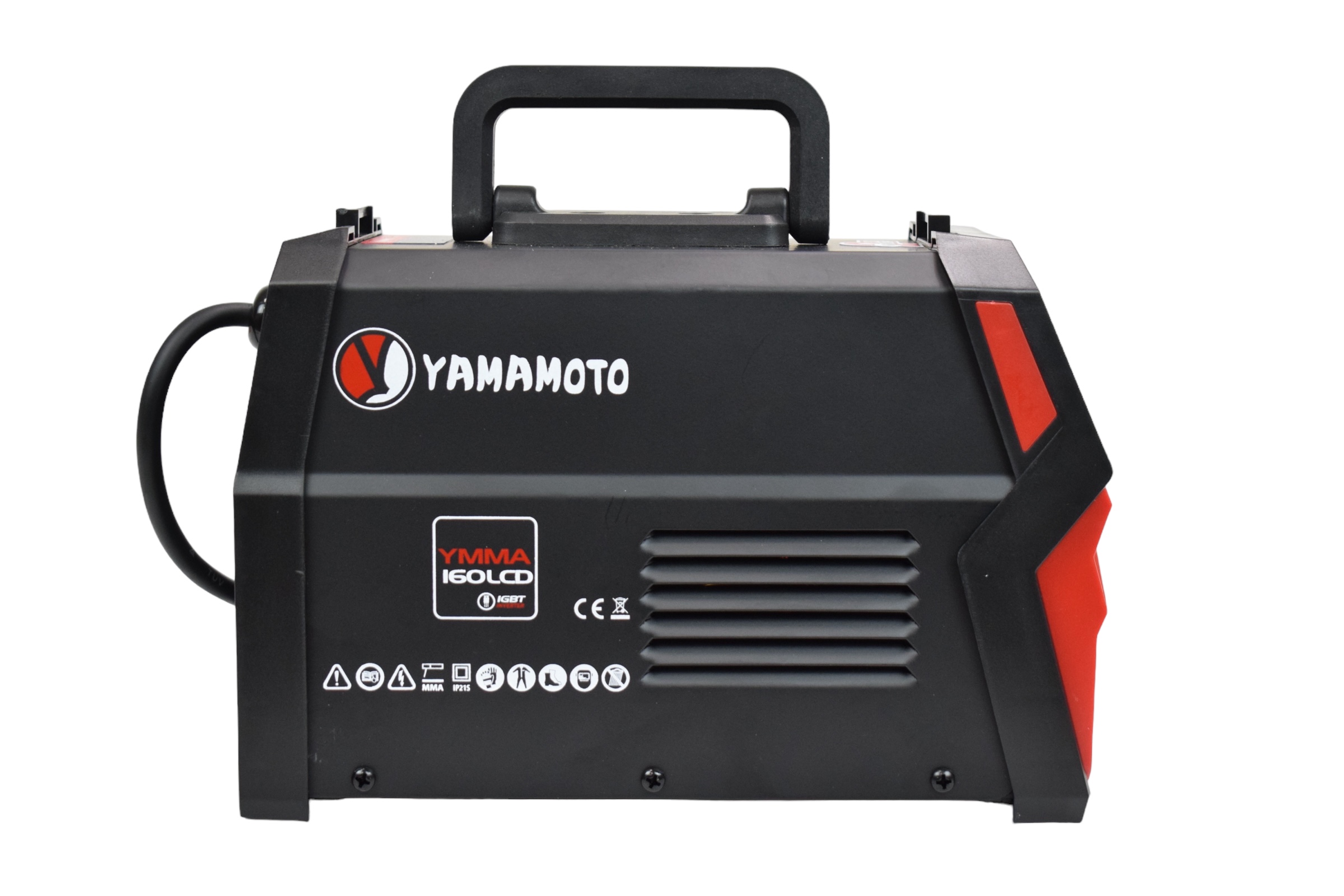 Инверторен електрожен YAMAMOTO YMMA-160 LCD, 160 A, 2-4.0 мм