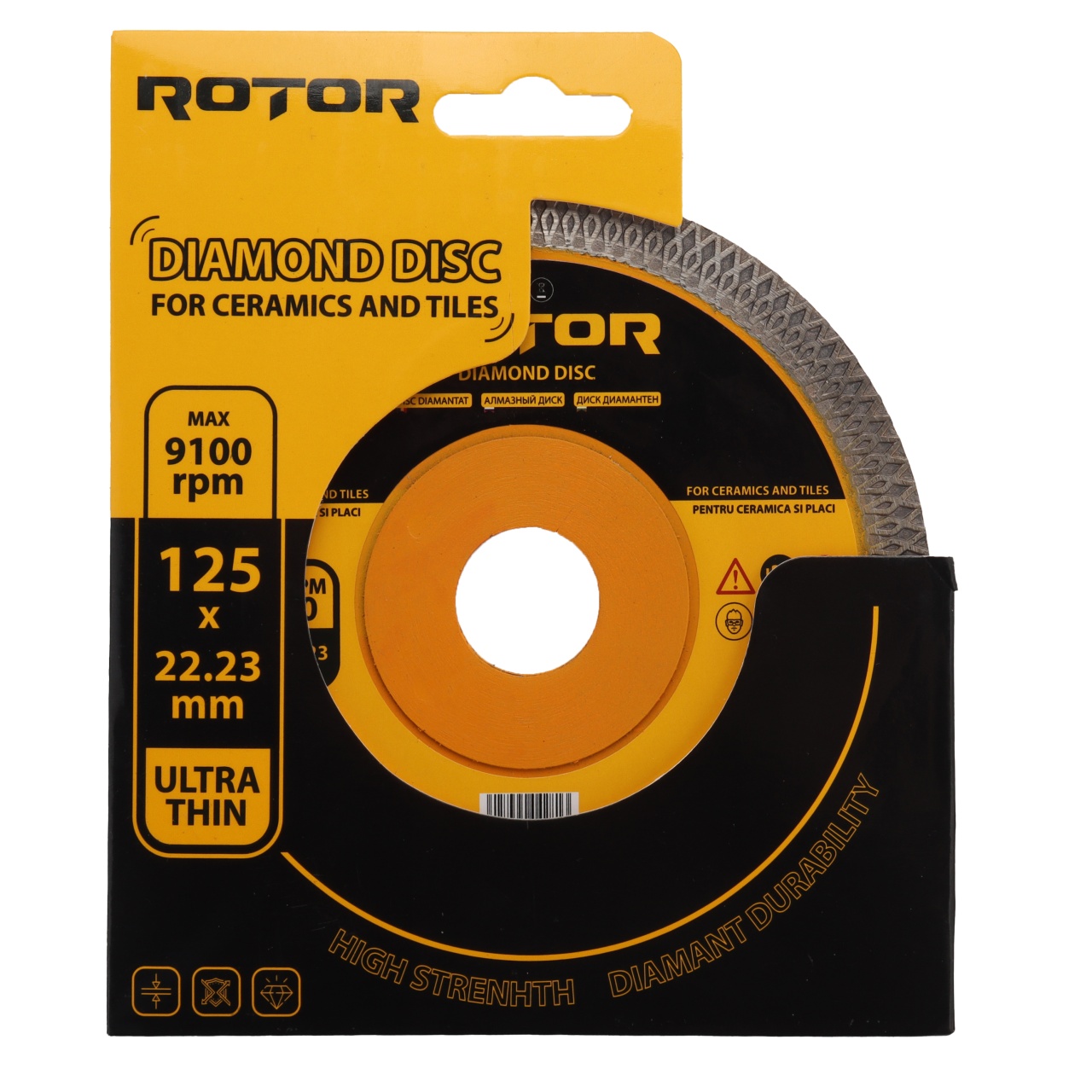 Диамантен диск за керамика ROTOR 125*22,23 Ултра тънък