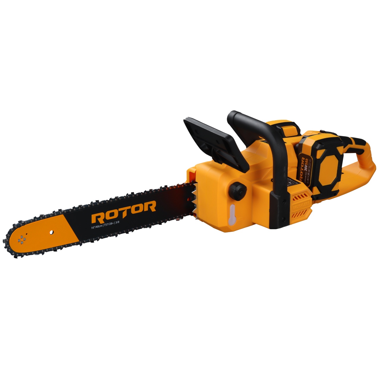 ROTOR RBS1601 Акумулатроен верижен трион, 16″/40 см, 36Ah/5Ah