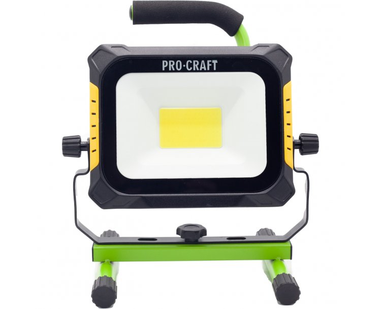 PROCRAFT LP20 Акумулаторен LED прожектор (Solo – без батерия и зарядно)