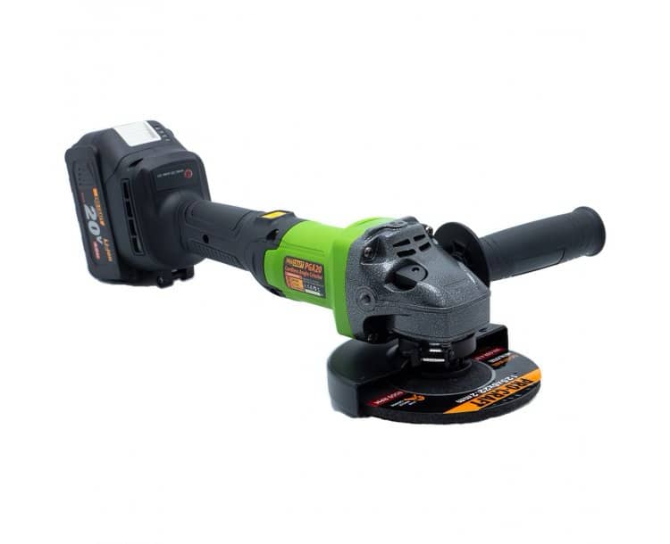 PROCRAFT PGA20 (Set) – безчетков акум. ъглошлайф, 125 мм, 20 V, 2 батерии 4 Ah (set)