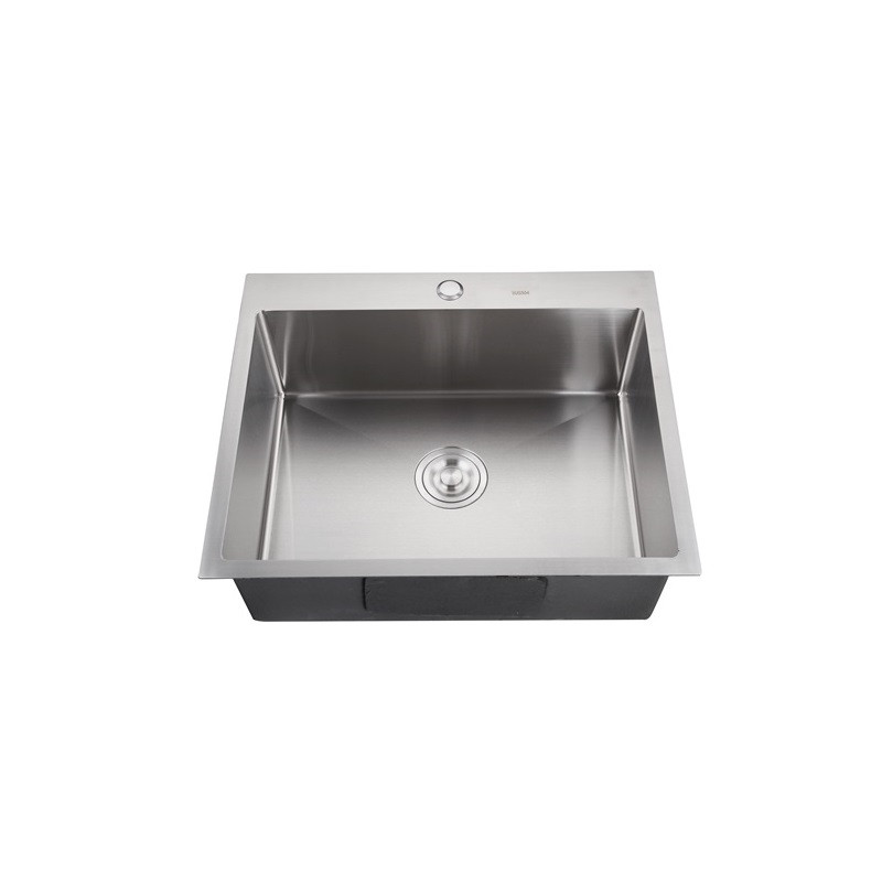 MIXXUS HM5843-215 Кухненска мивка, Chrome SUS304 (3.0/0.8), от неръждаема стомана