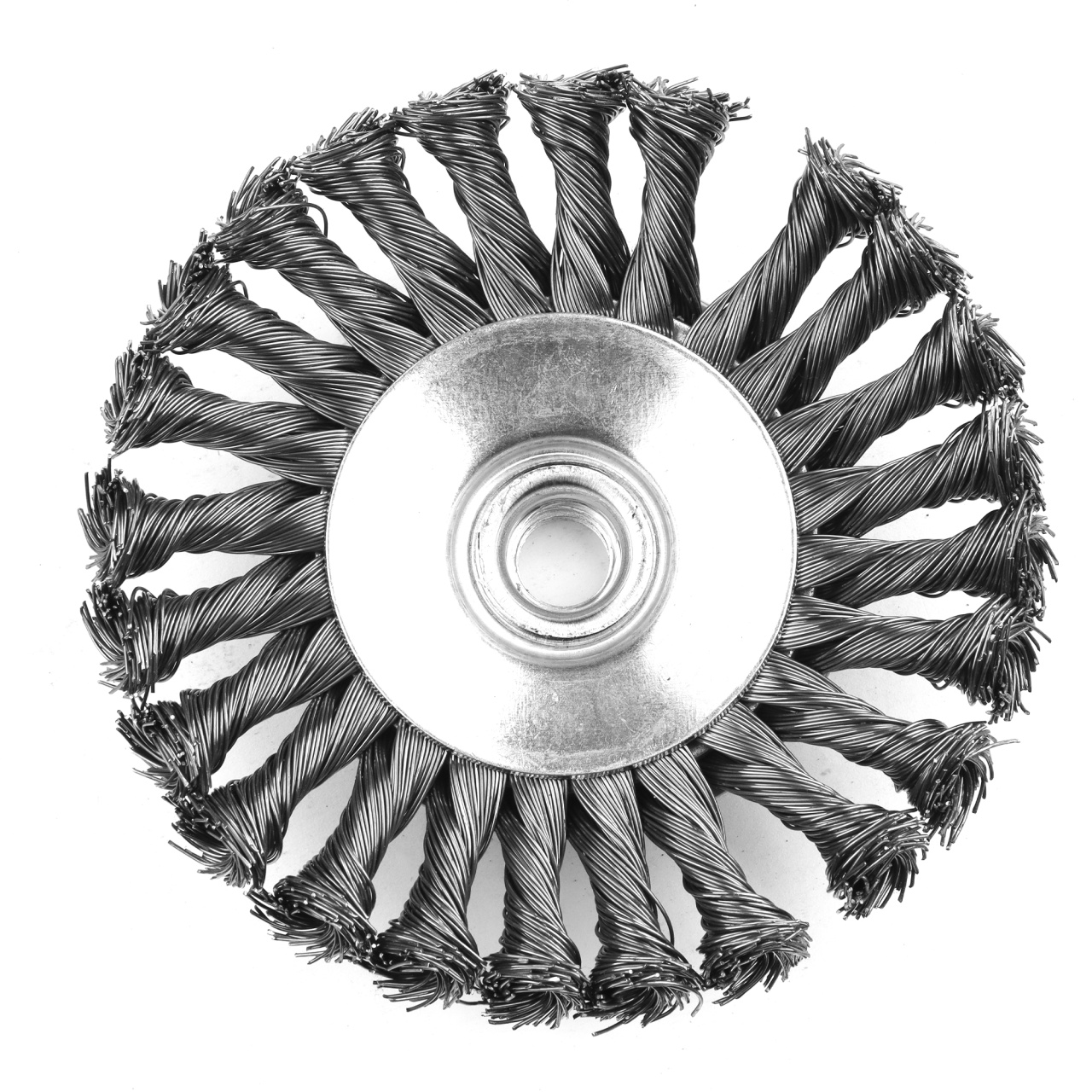Конусовидна телена четка за ъглошлайф ROTOR 125 мм М14