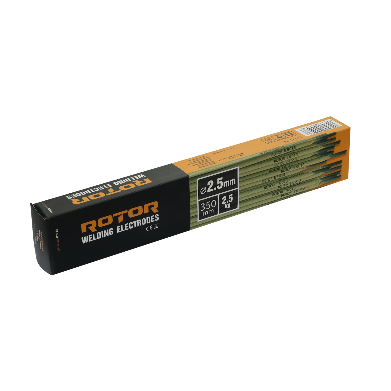 RE25-2.5 Рутилови електроди 2.5mm*350mm 2.5kg ROTOR 06104719