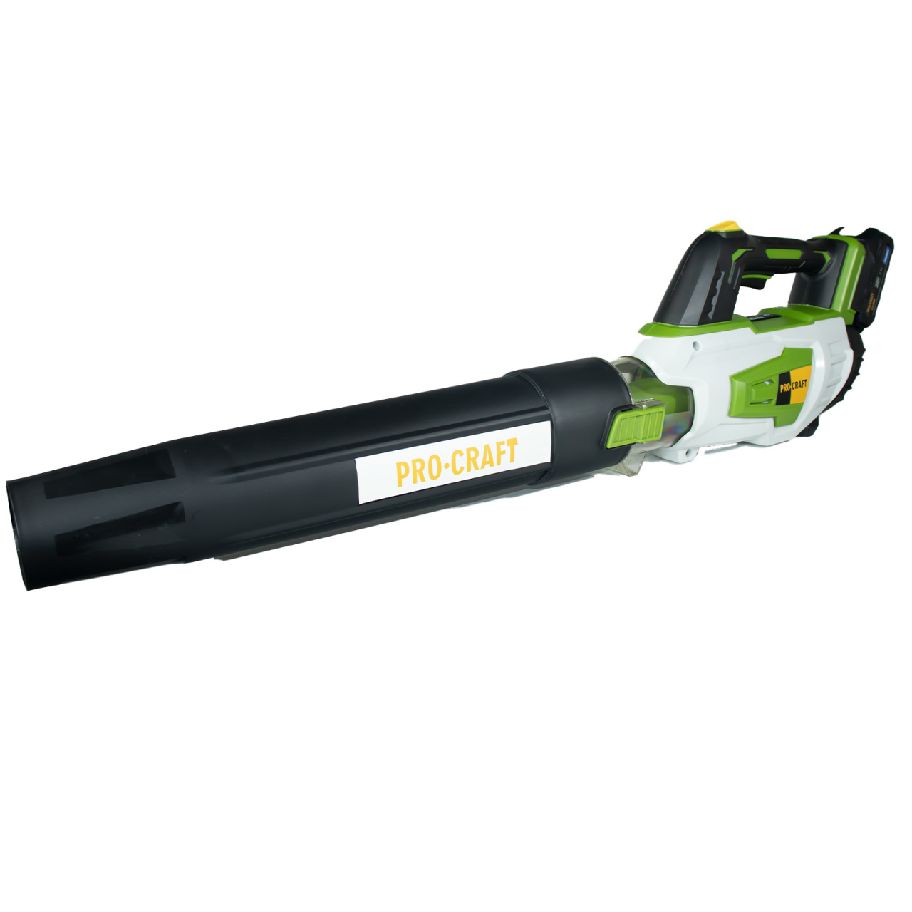 PROCRAFT PB20 духалка за продухване (body – без батерии и зарядно), 13000-16000 об./мин., макс. въздушен поток m3/h 570, макс. скорост на въздуха (км/ч) 144