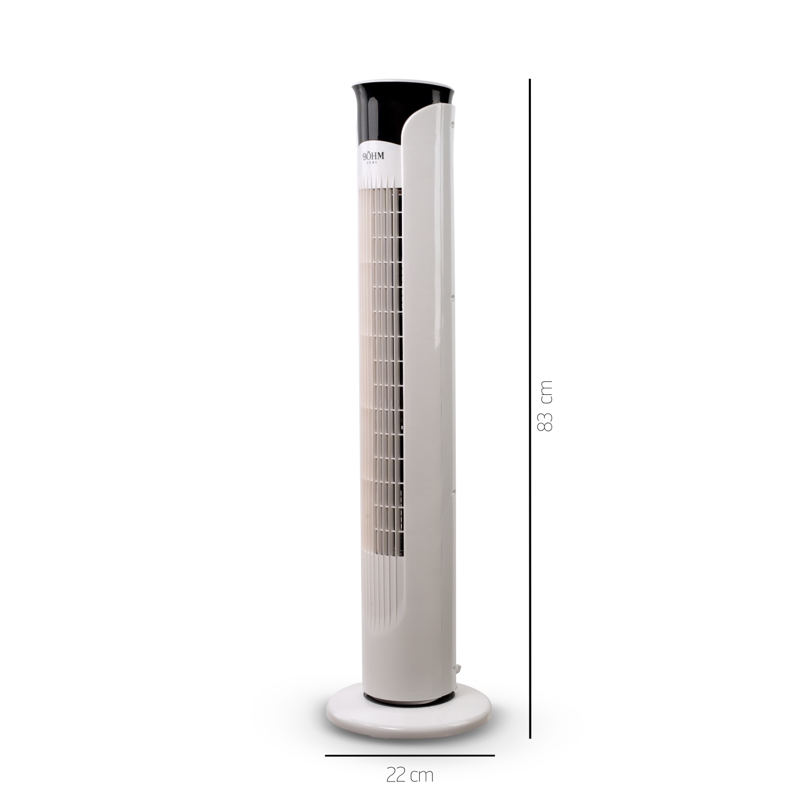 Колонен вентилатор 80 см 32″ BÖHM BH870RC, 3 скорости, 45W, LED дисплей, дистанционно управление